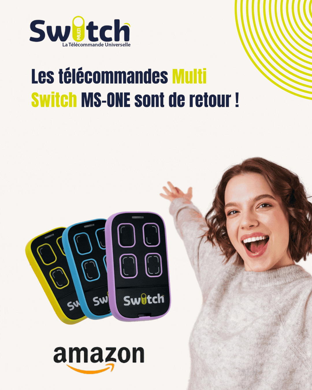 Animation de retour Multi Switch